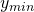 Rendered by QuickLaTeX.com y_{min}