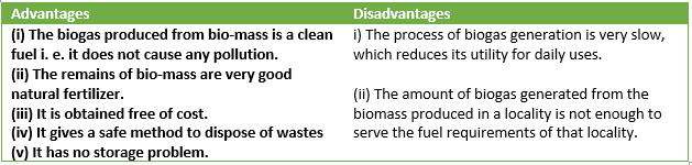 Biogas as source Advantage & Disadvantage