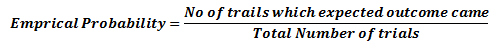 probability formula