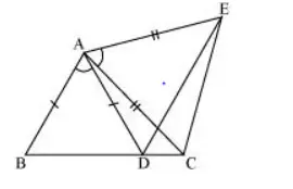 NCERT solutions class 9 maths chapter 7 Triangles Exercise 7.1 Q 6