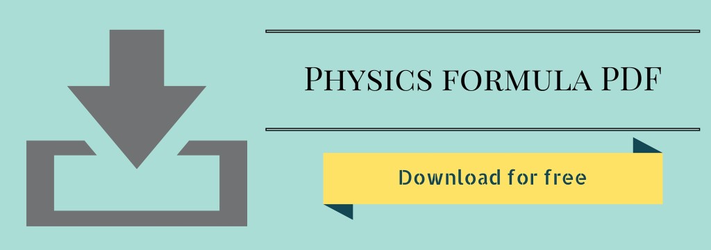 download physics formulas pdf