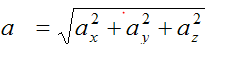 Acceleration in a curvilinear motion