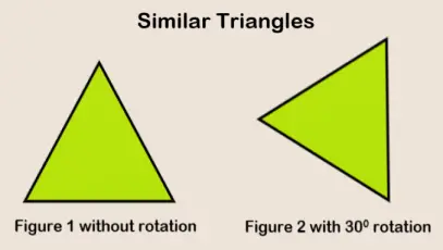 The triangles in the figure below are similar. image