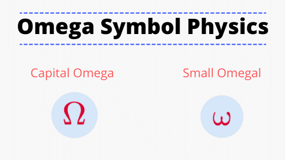 Omega Symbol Physics
