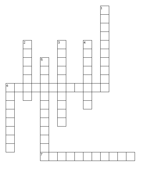 Crossword Puzzle |Practice Worksheet for Class 6 Science Chapter 6 Changes Around Us