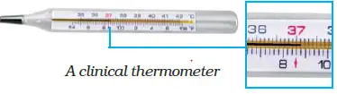Temperature and its measurement Science Notes | clinical thermometer