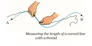measure a curved line