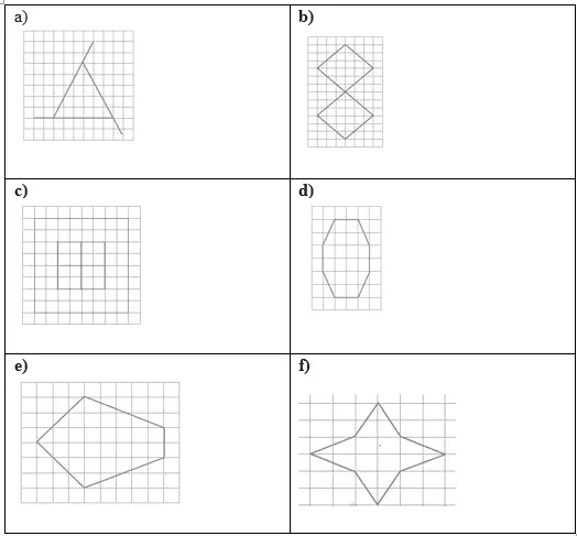 NCERT solution for Class 6 Maths Chapter 13 Symmetry Exercise 13.2 Question 6