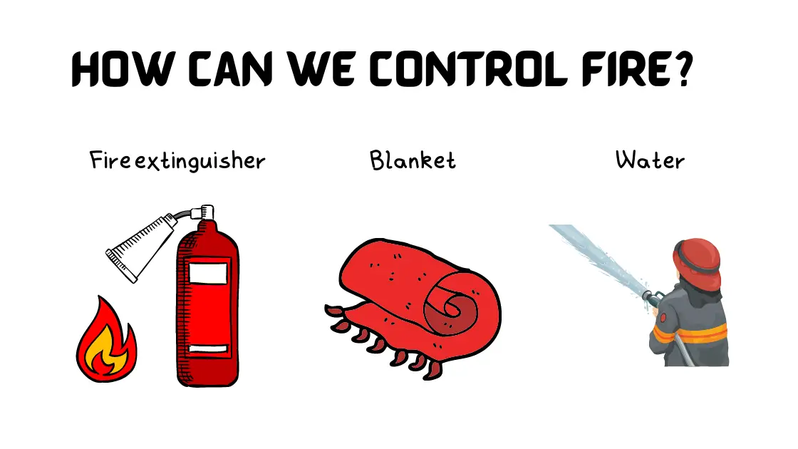 How can we control fire?
