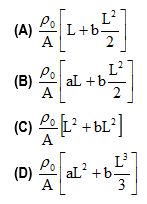 Multiple Choice questions on Electric current resistance and resistivity for Jee Main and Advanced