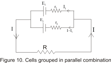 Parallel combinations of cells