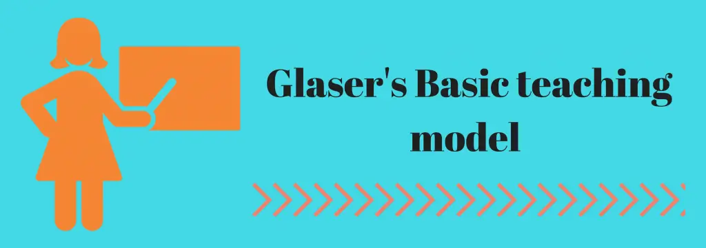 Glaser's Basic teaching model