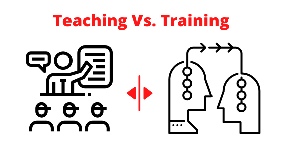 Teaching vs. Training
