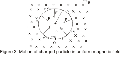 Motion of Charged Particle in The Magnetic Field