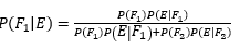 Bayes Theorem of Probability