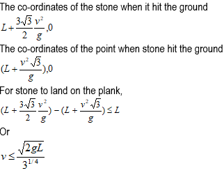Projectile motion problems  for Class 11 and JEE Main/JEE Advanced