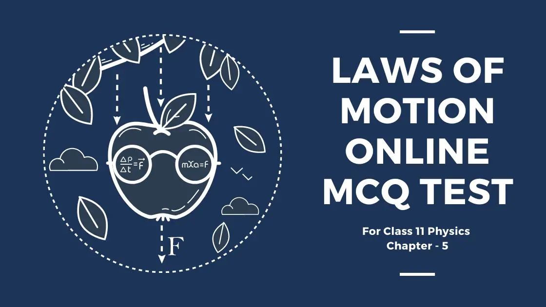Laws of Motion Online MCQ Test - blog banner