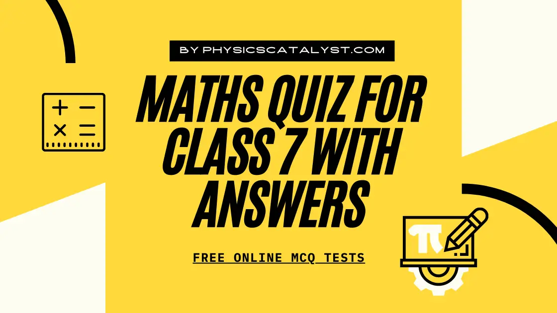 maths quiz for class 7 with answers blog banner